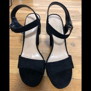 LC lauren Conrad black heels